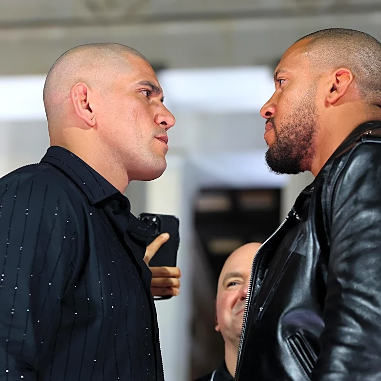 Alex Pereira laughs at Ciryl Gane’s promotion to undisputed UFC heavyweight champion