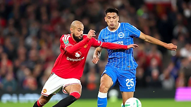 Manchester United 2-3 Brighton & Hove Albion: Reds collapse in EFL Cup Crashout