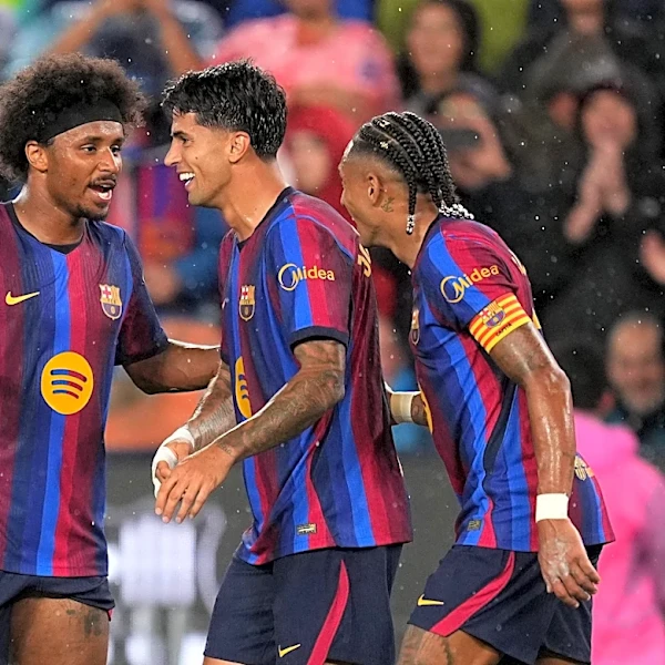 Electric Karim Adeyemi brings the fun to Camp Nou as Barcelona overwhelm Racing