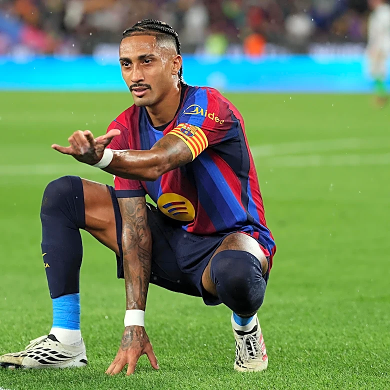 ‘We always want more’ – Raphinha says Barcelona players hungry for goals after seven-goal haul