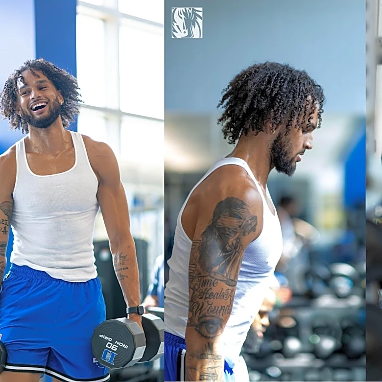 Mavericks center Dereck Lively II looks ‘yoked’ in offseason Duke workout
