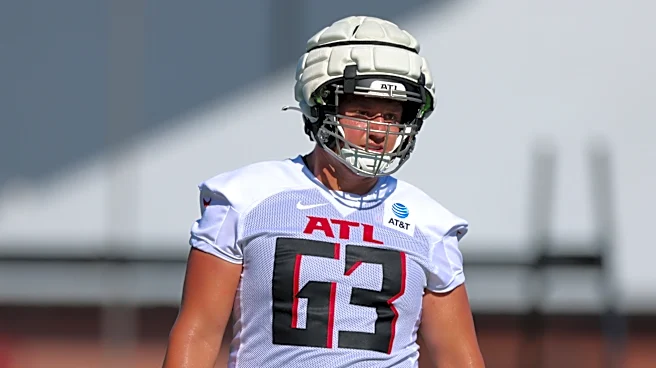 Falcons vs. Panthers Week 2 injuries: Chris Lindstrom, A.J. Terrell not practicing