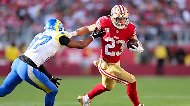 49ers’ RB Christian McCaffrey can surpass a Jerry Rice milestone Sunday