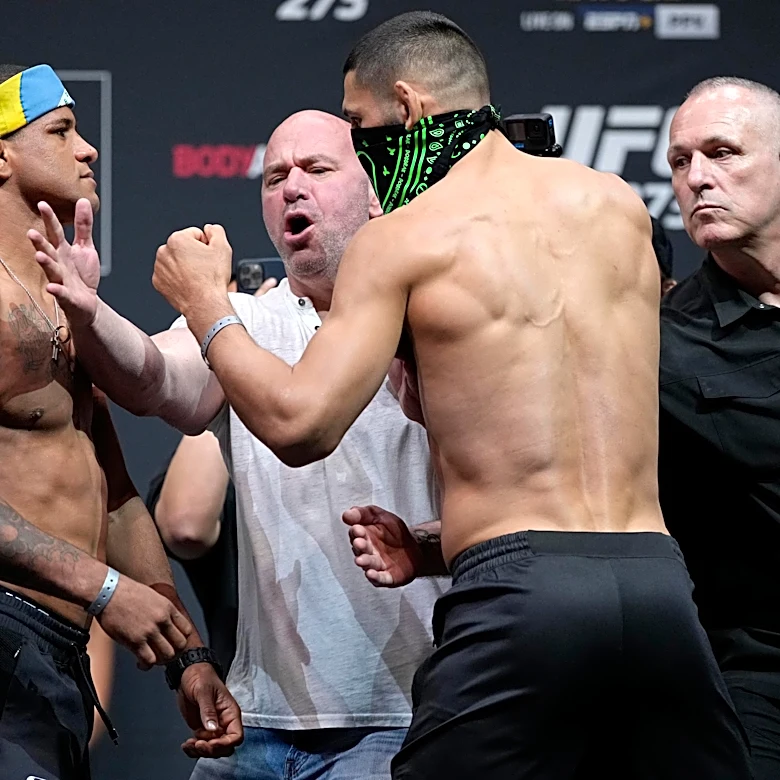 Gilbert Burns admits Khamzat will be ‘better wrestler’ at RAF 13, but questions ‘heart and cardio’