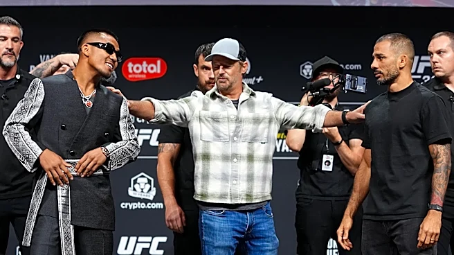 Joshua Van all smiles during tense faceoff with Alexandre Pantoja ahead of UFC 331