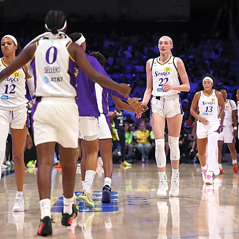 Sparks battle hard, fall in fourth to Wings