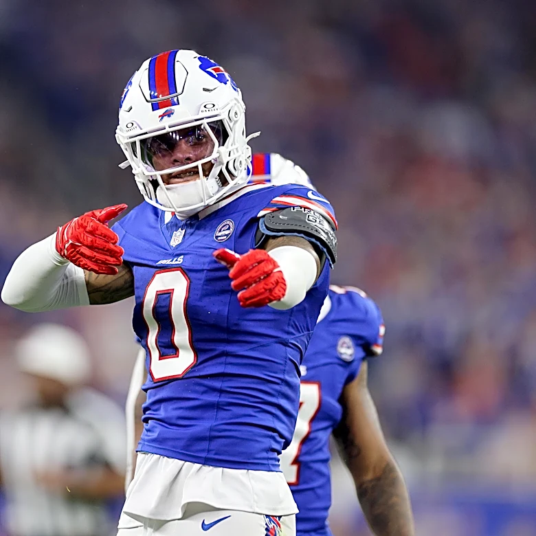 Keon Coleman steps up for Bills following DJ Moore injury