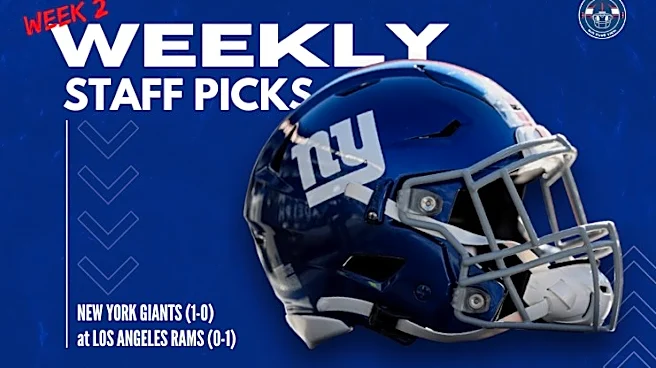 NFL Week 2 picks, predictions: Can the Giants upset the Rams?