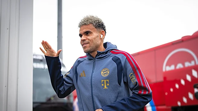 Bayern Munich coach Vincent Kompany doesn’t sound too worried about Luis Díaz