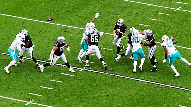 Las Vegas Raiders offensive line turning heads for right reasons