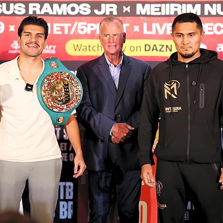 Jesus Ramos Jr ill, pulled from Meiirim Nursultanov title defense