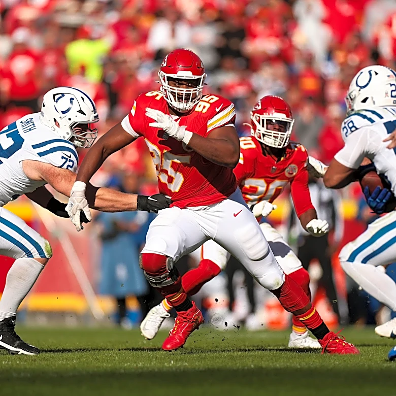 Chiefs-Colts Week 2 final injury report: Chris Jones, Mansoor Delane questionable