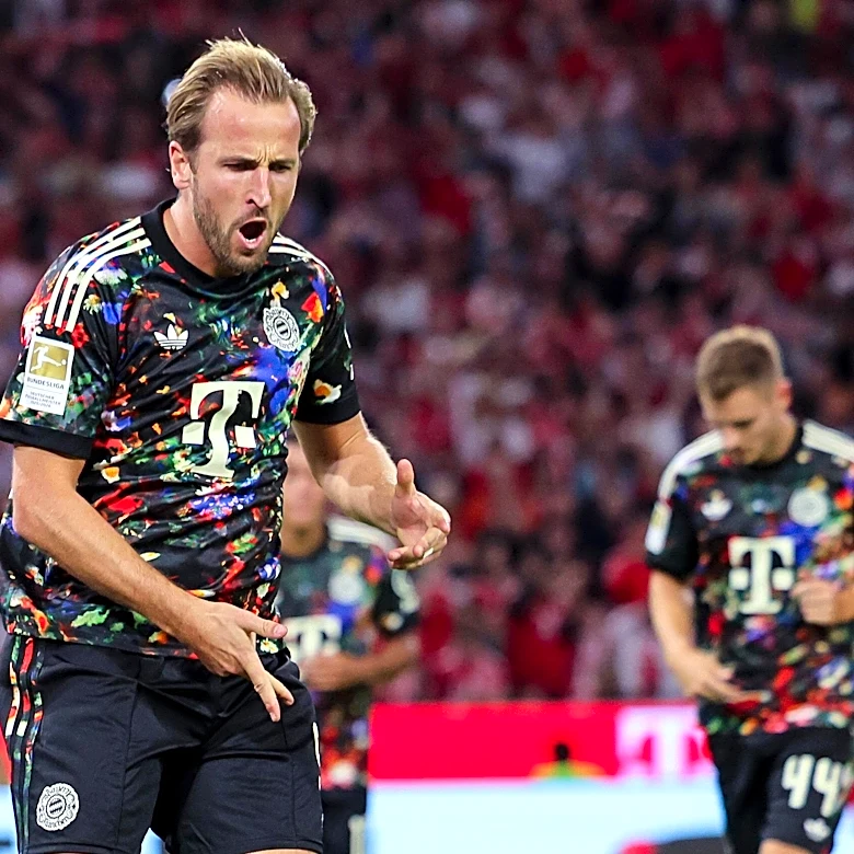 Harry Kane delighted Bayern Munich’s 7-0 rout of Union Berlin — and getting to 101 Bundesliga goals