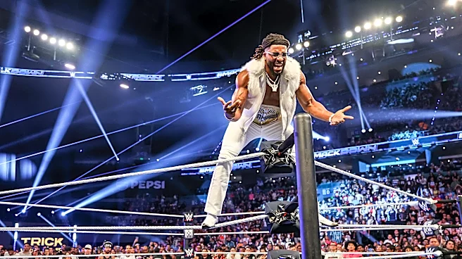 Trick Williams is in the Money in the Bank ladder match