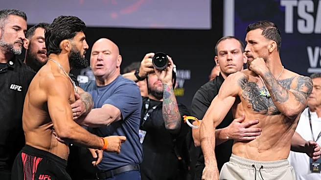 Video: Arman Tsarukyan and Mauricio Ruffy have to be separated at UFC 331 final faceoff