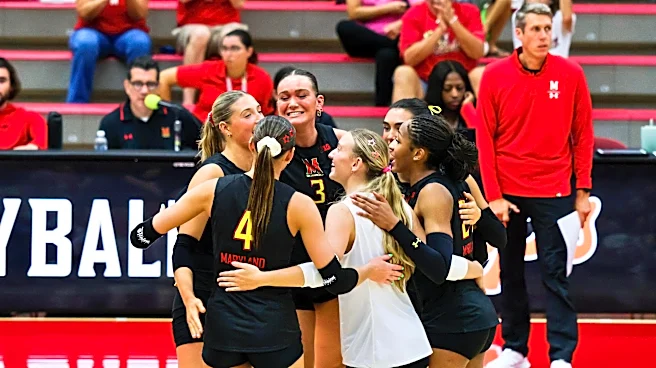 Maryland volleyball offensively outpaces East Carolina in straight set victory
