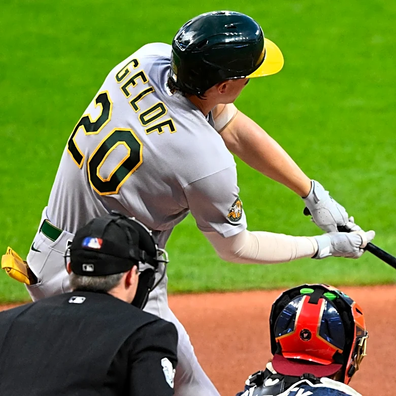 A’s Drop Fourth Straight in 5-3 Loss to Guardians