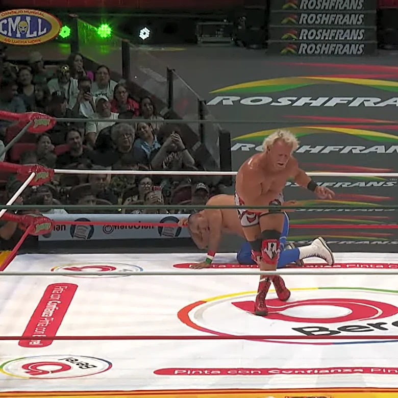 Jeff Jarrett taps out in legends match at CMLL 93rd Anniversary
