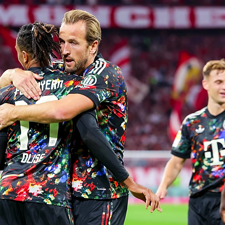 Harry Kane loves playing alongside Michael Olise at Bayern Munich