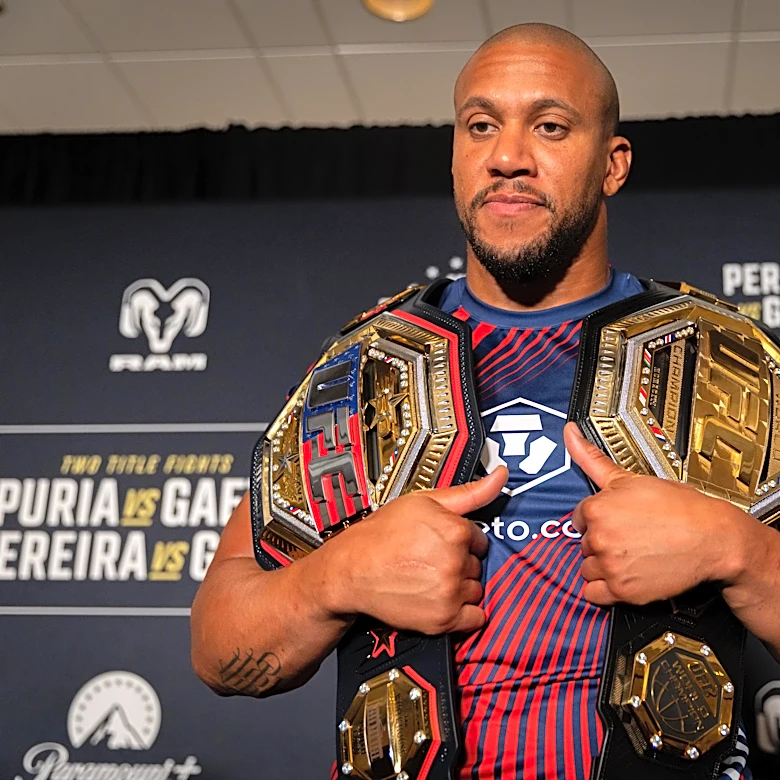Dana White says Ciryl Gane won’t be promoted to undisputed champion: ‘He’s still got to fight’