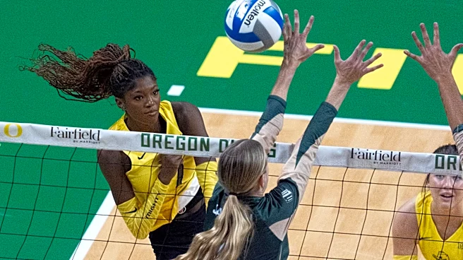 Oregon Ducks Volleyball Sweeps Portland State