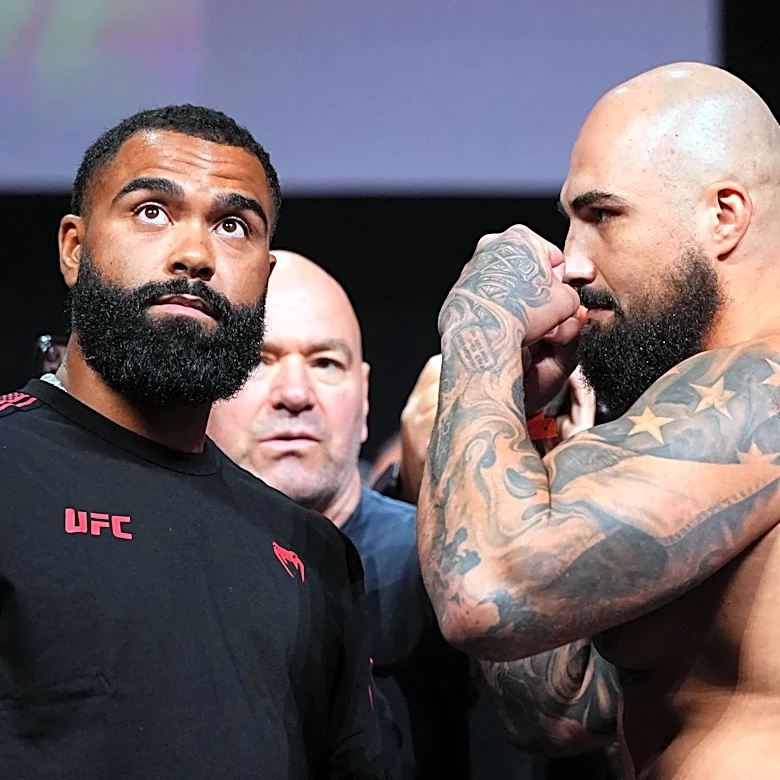 Gable Steveson explains no eye contact during final UFC 331 staredown: ‘It’s normal Jon Jones protocol’