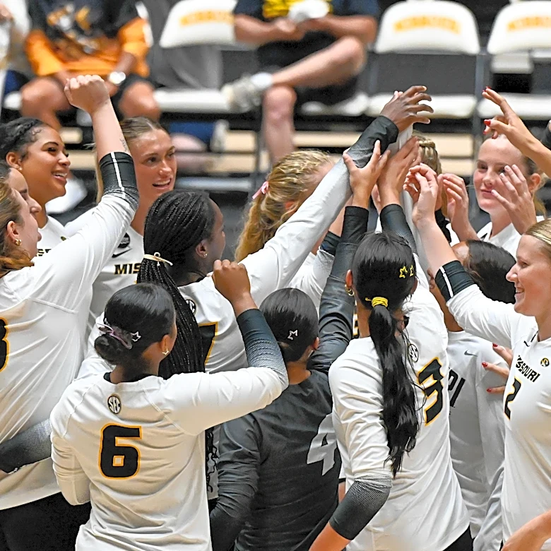 Mizzou Volleyball Outlasts Bowling Green in Four-Set Thriller