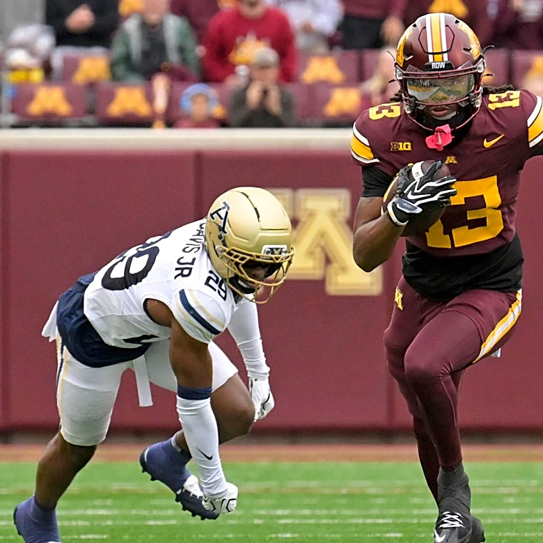 Gophers take care of business, beating Akron 41-7