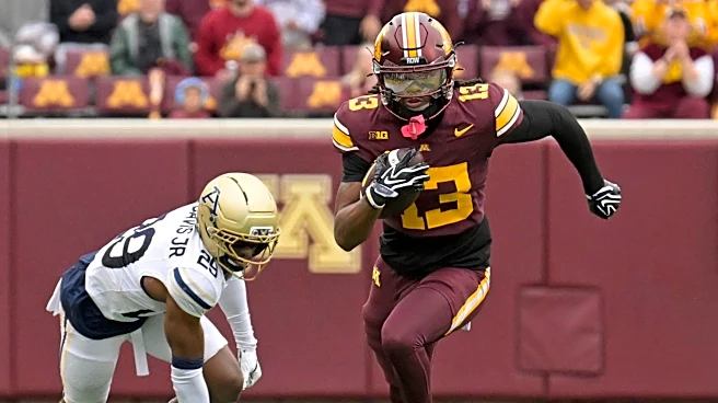 Gophers take care of business, beating Akron 41-7