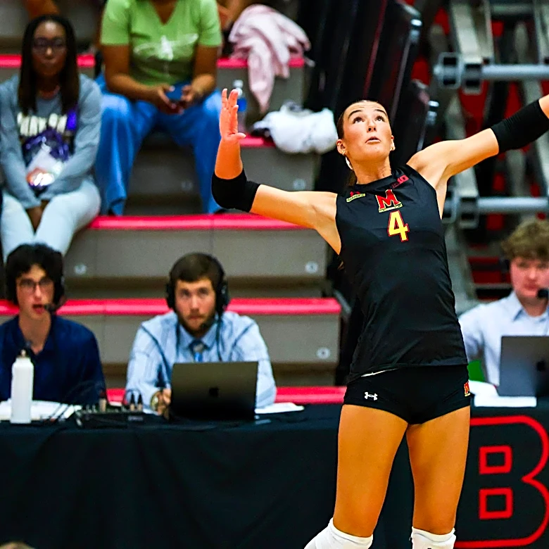 Maryland volleyball overwhelms Old Dominion in straight sets to go undefeated in ECU tournament