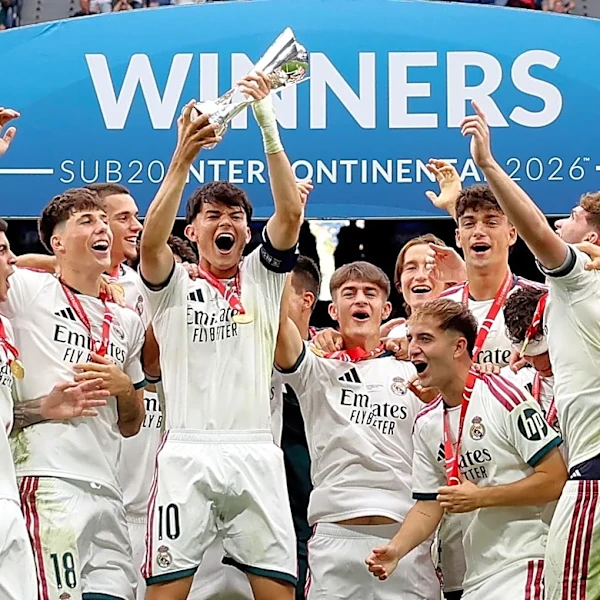 Real Madrid Juvenil A win the Intercontinental Cup at the Bernabéu