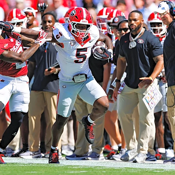 Georgia 45, Arkansas 17: Bulldogs manball their way into SEC play