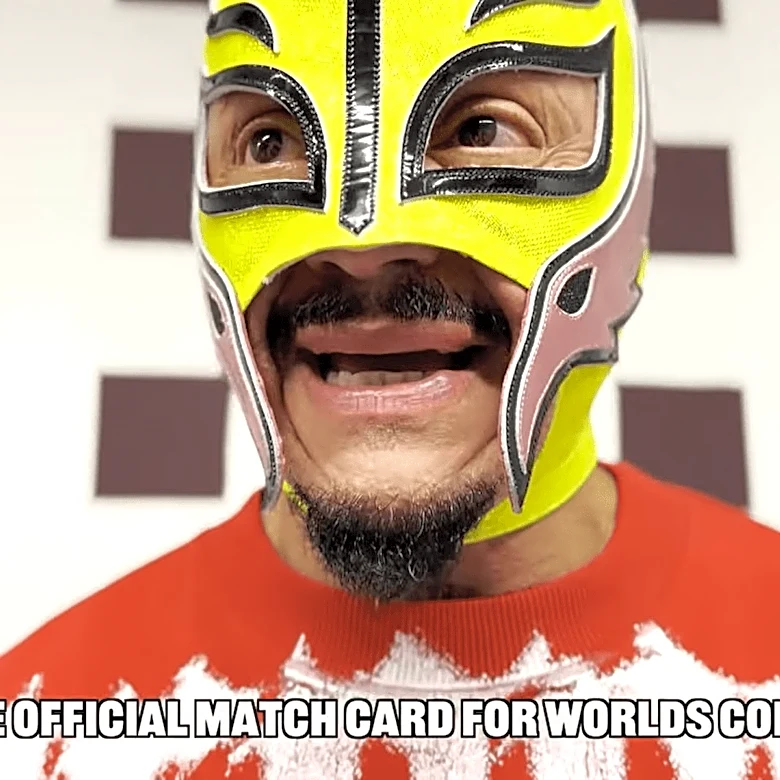 Rey Mysterio reveals WWE Worlds Collide full card with a surprise appearance