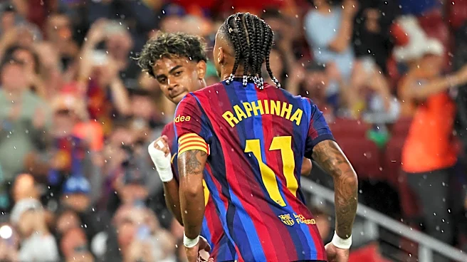 Raphinha matches Messi and Ronaldo and Lamine Yamal beats Vinicius Jr record as Barcelona stay perfect