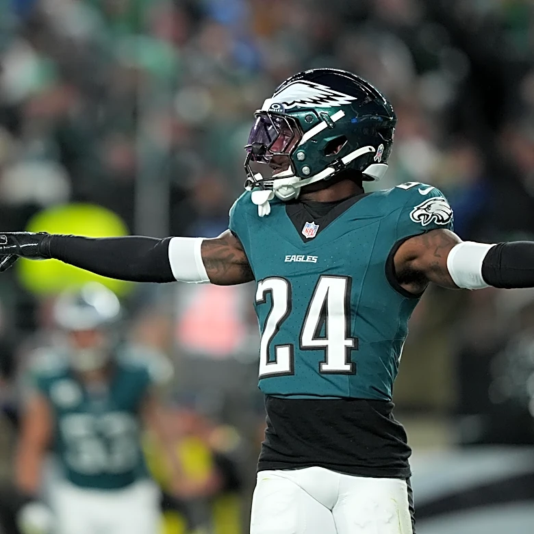 Andrew Mukuba is ACTIVE for Eagles vs. Titans