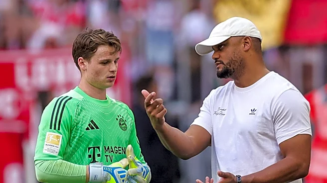 Bayern Munich boss Vincent Kompany has full belief in Jonas Urbig