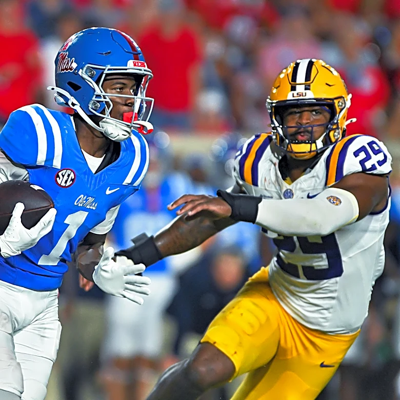AP Top 25: Ole Miss jumps into top five in latest poll