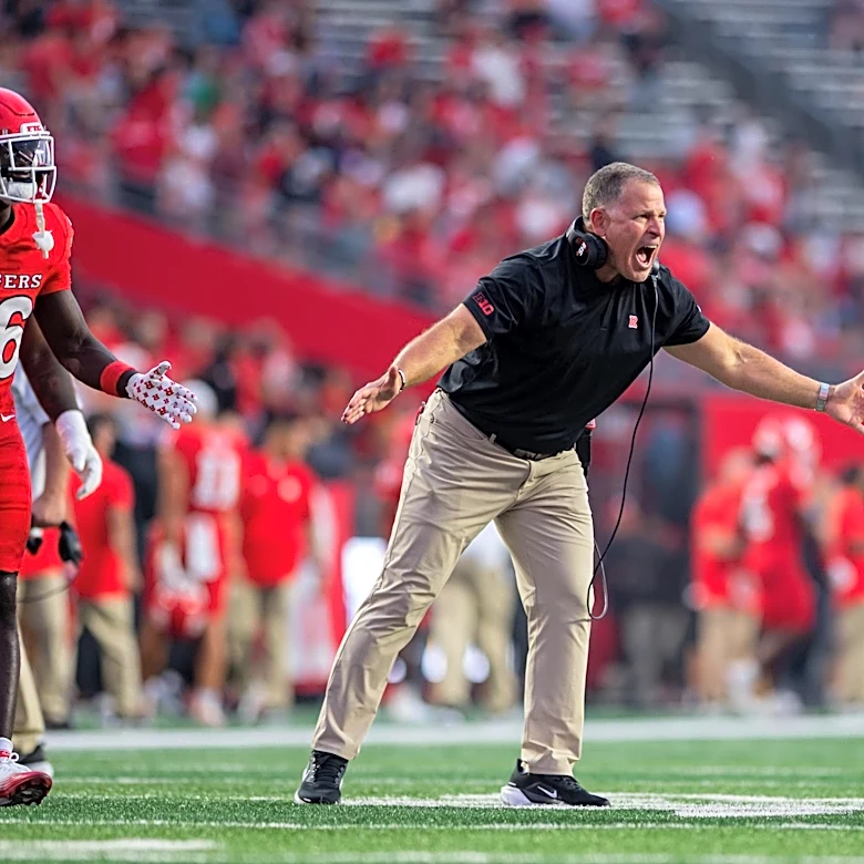 Rutgers Head Coach Greg Schiano Addresses Quarterback Miscues in USC Postgame Press Conference