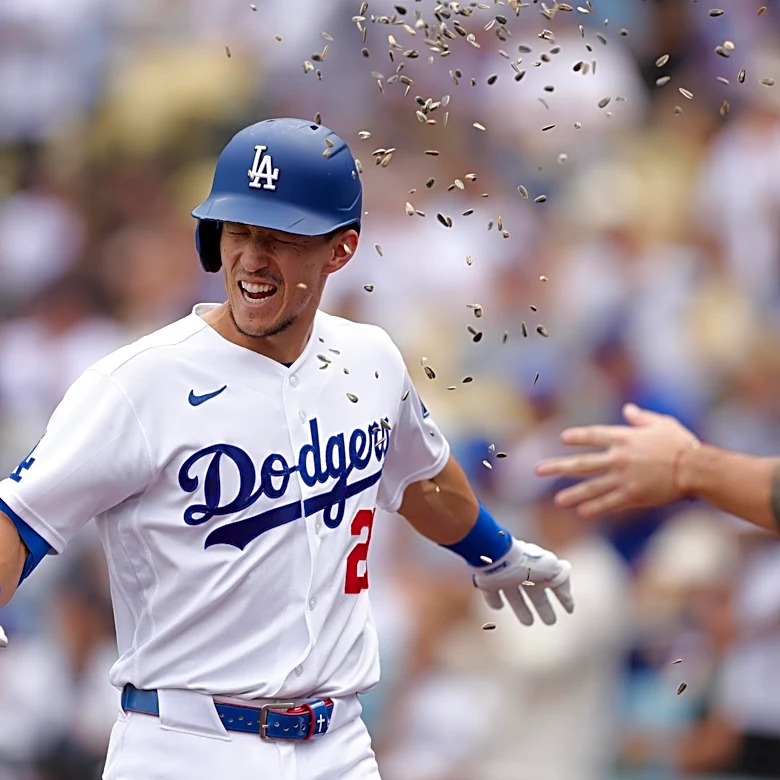 Better late than never: Dodgers offense pounces on the Giants’ bullpen in win