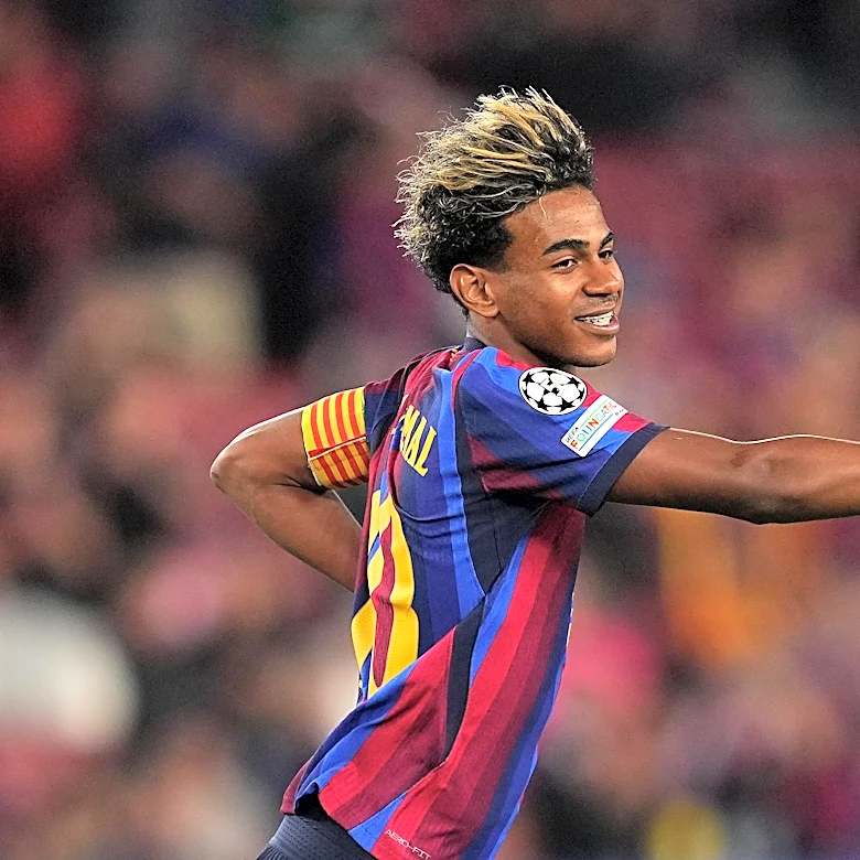 Lamine Yamal reacts to Atletico Madrid’s win over Real Madrid as Barcelona sit clear at top of La Liga