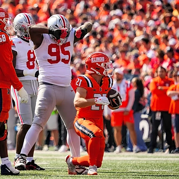 Ohio State opens as 27.5-point favorites over Illinois in Week 4