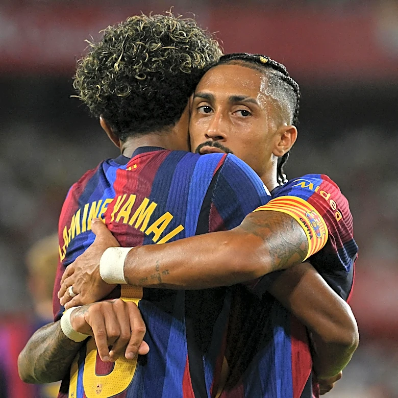 Raphinha explains exactly why ‘magic’ Barcelona star Lamine Yamal should win the Ballon d’Or