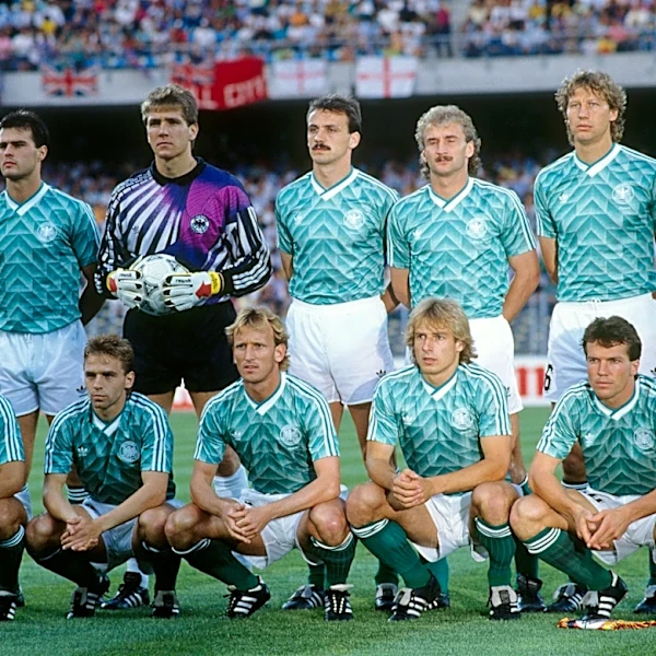 Germany will wear the retro 1990 away kit in Jürgen Klopp’s managerial debut