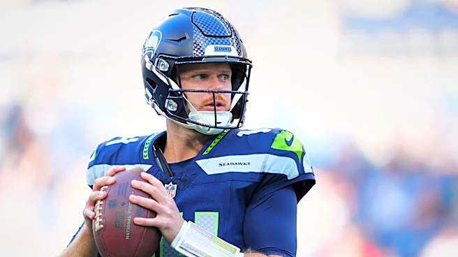 Mike Macdonald says ‘there’s a chance’ Sam Darnold practices in Week 3