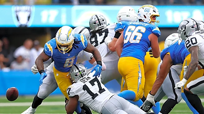 Nakobe Dean saves win for Las Vegas Raiders in Week 2 against Los Angeles Chargers