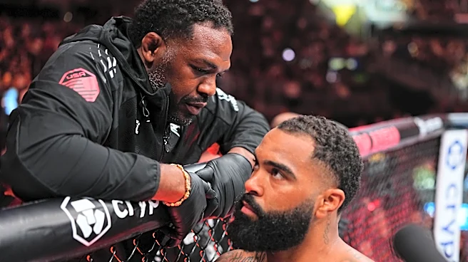 Jon Jones issues statement over Gable Steveson’s knockout loss, leaving the octagon immediately afterwards