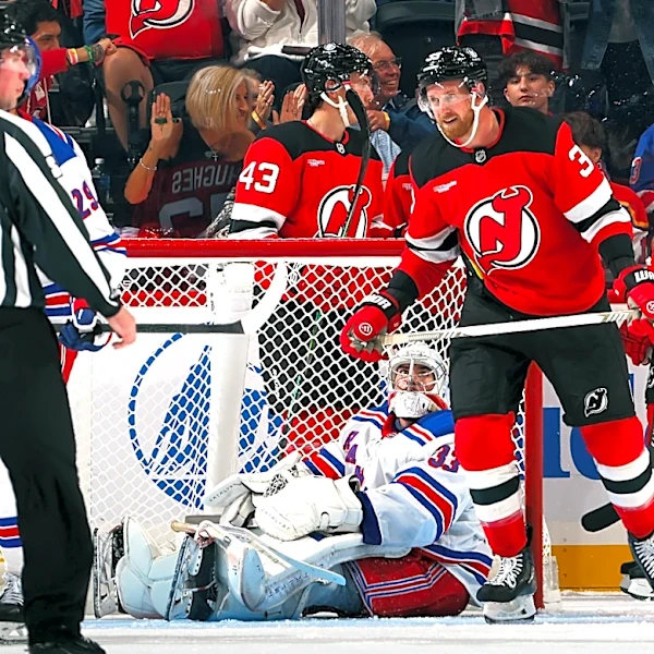 Hischier, Hughes, and Meier Score in 3-2 Preseason Win Over Rangers