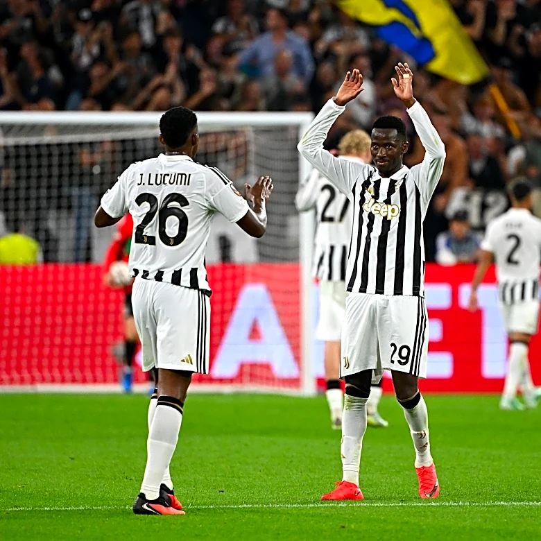 Which Juventus players are away on international duty during the extended break?