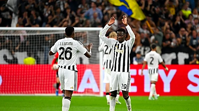 Which Juventus players are away on international duty during the extended break?