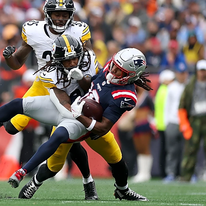 Patriots vs. Steelers snap counts from Week 2